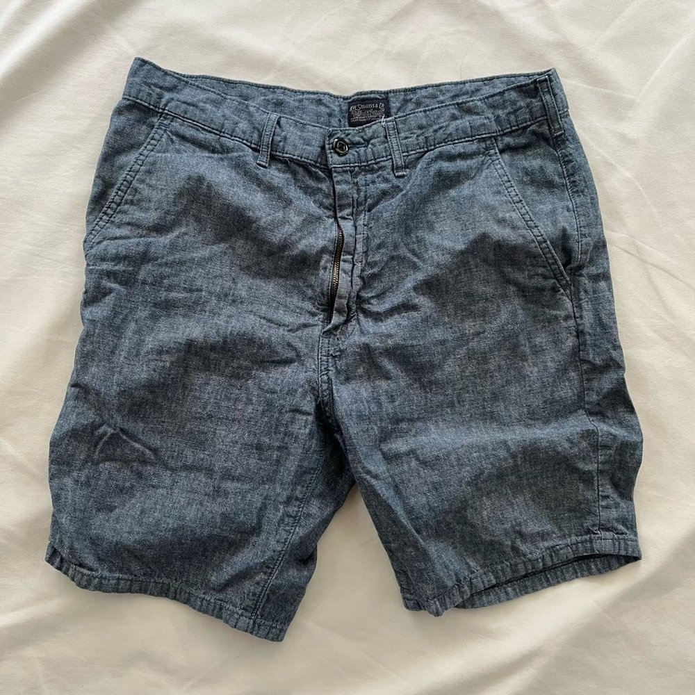 Levi's Men's Jeans Linen Cotton Blend Shorts Size 34